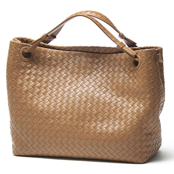 BOTTEGA VENETA ボッテガヴェネタ バッグ レプリカ レザートートバッグ 179320-v0016-2880 キャラメルブラウン レディース